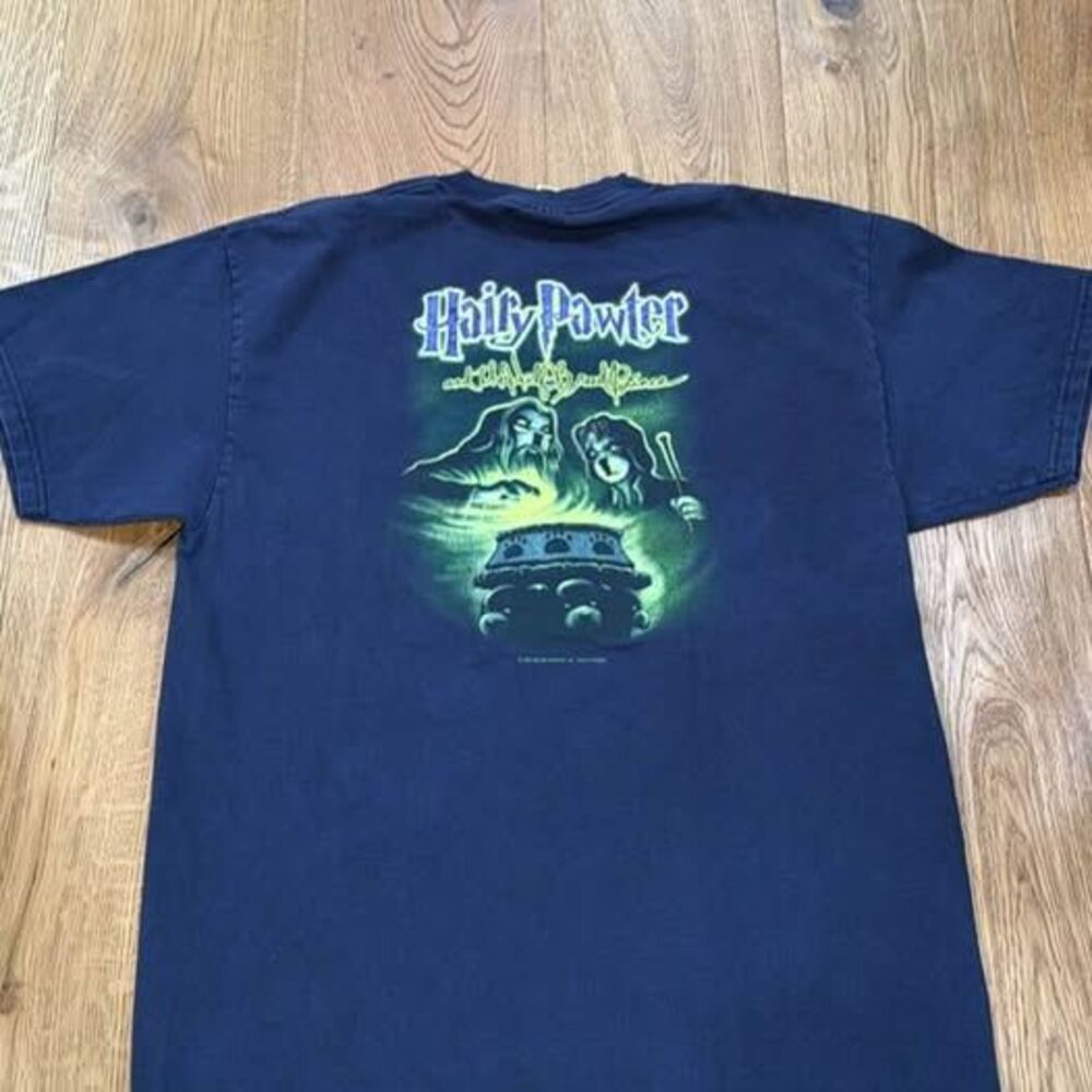 Vintage 2005 Big Dogs "Hairy Pawter and the Half-Breed Prince" Graphic T-Shirt